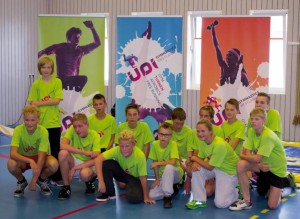 Freerunners in nieuwe shirts